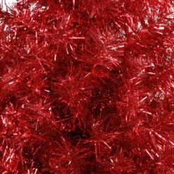 Northlight 6' Pencil Red Tinsel Artificial Christmas Tree - Unlit 10 Northlight 6' Pencil Red Tinsel Artificial Christmas Tree - Unlit -Ornaments Store northlight b83511 3 12045.1669452425