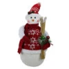 Northlight 20" Red And White Sparkling Snowman Christmas Figurine -Ornaments Store northlight c85099 59398.1588406540