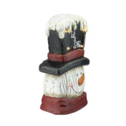 Northlight 13” Pre-Lit LED Snowman Weathered Table Top Christmas Decoration -Ornaments Store northlight cb25137 1 35754.1588415620