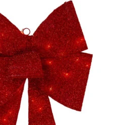 Northlight 30" LED Lighted Red Tinsel Bow Christmas Decoration 8 Northlight 30" LED Lighted Red Tinsel Bow Christmas Decoration -Ornaments Store northlight d2068 22238 ul 3 85390.1599873091