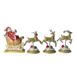 Northlight Set Of 4 Santa And Reindeer Christmas Stocking Holders 9.5" -Ornaments Store northlight dw15134 2 20343.1588369075