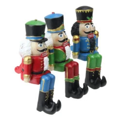 Northlight Set Of 3 Nutcracker Christmas Stocking Holders 5" -Ornaments Store northlight dw15136 1 74019.1691247507