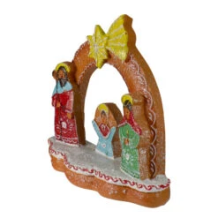 Northlight 8" Glitter Dusted Gingerbread Holy Family Christmas Nativity Decoration 8 Northlight 8" Glitter Dusted Gingerbread Holy Family Christmas Nativity Decoration -Ornaments Store northlight dw27708 2 63306.1665610424