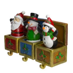 Northlight Set Of 3 Santa, Snowman And Penguin Jack In The Box Christmas Stocking Holders 9 Northlight Set Of 3 Santa, Snowman And Penguin Jack In The Box Christmas Stocking Holders -Ornaments Store northlight dw27716 1 57885.1660762934
