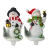 Northlight Set Of 2 Glittered Snowman Christmas Stocking Holders 5.75" 2 Northlight Set Of 2 Glittered Snowman Christmas Stocking Holders 5.75" -Ornaments Store northlight dw27718 69860.1665610428