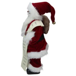 Northlight 16" African American Santa Claus With Naughty Or Nice List Christmas Figure -Ornaments Store northlight e27405 1 21982.1665580042