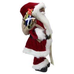 Northlight 16" African American Santa Claus With Naughty Or Nice List Christmas Figure -Ornaments Store northlight e27405 3 13065.1665580042