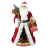 Northlight 20" Red And White Battery Operated Musical Standing Santa Claus With LED Lighted Christmas Scene Figurine -Ornaments Store northlight e76443 94078.1588415414