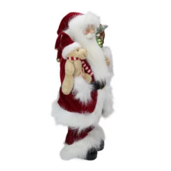 Northlight 16" Red And White Standing Santa Claus Christmas Figure With Present Bag 10 Northlight 16" Red And White Standing Santa Claus Christmas Figure With Present Bag -Ornaments Store northlight e76476 3 33467.1665173700