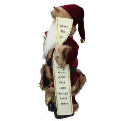 Northlight 18" Burgundy And Brown Santa Claus With Naughty Or Nice List Christmas Figure 9 Northlight 18" Burgundy And Brown Santa Claus With Naughty Or Nice List Christmas Figure -Ornaments Store northlight e76524 3 43523.1652289216