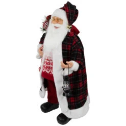 Northlight 24" Red And White Santa Claus With Lantern And Gift Bag Christmas Figure 10 Northlight 24" Red And White Santa Claus With Lantern And Gift Bag Christmas Figure -Ornaments Store northlight e86165 2 67577.1671008538