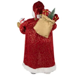 Northlight 32" Red And Gold Santa Claus With Gifts Christmas Figure -Ornaments Store northlight e88520 4new 95343.1671008215