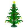 Northlight 13.75" Green 3-D Wood Christmas Tree With Ornaments Decoration -Ornaments Store northlight f00105 1 35303.1665519667