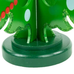 Northlight 13.75" Green 3-D Wood Christmas Tree With Ornaments Decoration -Ornaments Store northlight f00105 5 36669.1665519668