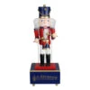 Northlight 12" Red And Navy Nutcracker Drummer Animated And Musical Christmas Figure -Ornaments Store northlight f97115 11758.1664901050