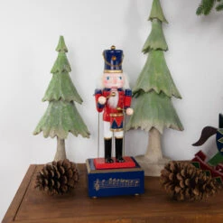 Northlight 12" Red And Navy Nutcracker Drummer Animated And Musical Christmas Figure 7 Northlight 12" Red And Navy Nutcracker Drummer Animated And Musical Christmas Figure -Ornaments Store northlight f97115 styled 1 13698.1685625088