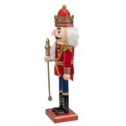 Northlight 14" Red And Gold Traditional Christmas Nutcracker King With Scepter Tabletop Figurine 10 Northlight 14" Red And Gold Traditional Christmas Nutcracker King With Scepter Tabletop Figurine -Ornaments Store northlight f97125 1 12095.1664901051