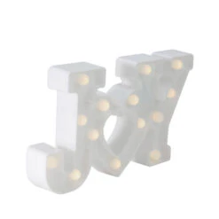 Northlight 12.75" White "JOY" LED Christmas Marquee Wall Sign -Ornaments Store northlight fm26606 1 31351.1625841445