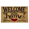 Northlight Natural Coir "Welcome To Our Home" Rectangular Doormat 18" X 30" 1 Northlight Natural Coir "Welcome To Our Home" Rectangular Doormat 18" X 30" -Ornaments Store northlight fw36852 1 06385.1639090309