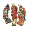 Northlight 6pc Red And Green Holy Family Religious Christmas Nativity Statues 19" -Ornaments Store northlight fx1112a f 16497.1588371304