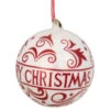 Northlight 6" Red And White Merry Christmas Glass Ball Ornament 1 Northlight 6" Red And White Merry Christmas Glass Ball Ornament -Ornaments Store northlight gb28223 15496.1588344819
