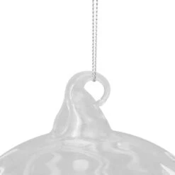 Northlight Clear And White "Merry Christmas" Glass Christmas Ball Ornament 4.5" (114mm) 13 Northlight Clear And White "Merry Christmas" Glass Christmas Ball Ornament 4.5" (114mm) -Ornaments Store northlight gb28226 1 94198.1669884305