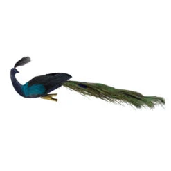 Northlight 13" Green And Dark Blue Peacock Clip-On Christmas Ornament -Ornaments Store northlight gb28253 2 21231.1588389069