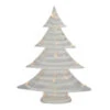 Northlight 24.5" White And Silver Battery Operated Glittered LED Christmas Tree Tabletop Decor -Ornaments Store northlight h36272 88512.1588403960