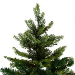Northlight 7.5' Pre-Lit Full Woodcrest Pine Artificial Christmas Tree - Warm White LED Lights -Ornaments Store northlight hb27101 2 33128.1588369237