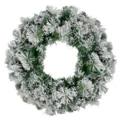 Northlight Flocked Somerset Spruce Artificial Christmas Wreath - 36-Inch, Unlit