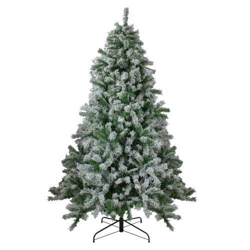 Northlight 6.5' Flocked Winter Park Fir Artificial Christmas Tree - Unlit 3 Northlight 6.5' Flocked Winter Park Fir Artificial Christmas Tree - Unlit