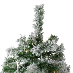 Northlight 7.5' Pre-Lit Medium Flocked Winter Park Fir Artificial Christmas Tree - Warm Clear LED Lights 10 Northlight 7.5' Pre-Lit Medium Flocked Winter Park Fir Artificial Christmas Tree - Warm Clear LED Lights -Ornaments Store northlight hb27124 2 86247.1664379970