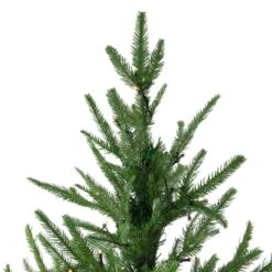 Northlight 6.5' Pre-Lit Full Silverthorne Fir Artificial Christmas Tree - Warm White LED Lights -Ornaments Store northlight hb27128 2 32285.1588369252