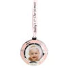 Northlight 3" Pink Silver-Plated Baby's First Christmas Photo Ornament With European Crystals 1 Northlight 3" Pink Silver-Plated Baby's First Christmas Photo Ornament With European Crystals -Ornaments Store northlight hd15144 93517.1664379973
