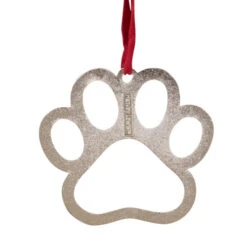 Northlight 2.5" Silver-Plated Paw Print Christmas Ornament With European Crystals 9 Northlight 2.5" Silver-Plated Paw Print Christmas Ornament With European Crystals -Ornaments Store northlight hd28235 1 75890.1665611929