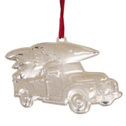 Northlight 3.5" Red And Silver Country Pick Up Truck With European Crystals Christmas Ornament -Ornaments Store northlight hd28237 1 89174.1588396788