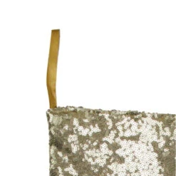 Northlight 17.5" Gray And White Sequins Accented Christmas Stocking -Ornaments Store northlight hm14696 3 14105.1599787103