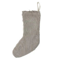 Northlight 17.5" Taupe Brown Traditional Solid Christmas Stocking -Ornaments Store northlight hm14722 3 32486.1599787101