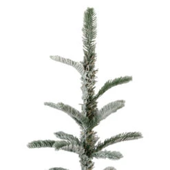 Northlight 7.5' Slim Flocked Nordmann Fir Artificial Christmas Tree - Unlit -Ornaments Store northlight j00089 5 31528.1637238876