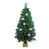 Northlight 4' Pre-Lit Medium Fiber Optic Pine Cone Artificial Christmas Tree - Multicolor LED Lights -Ornaments Store northlight j15601 38018.1588371296