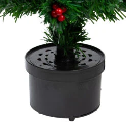 Northlight 3' Pre-Lit Color Changing Fiber Optic Christmas Tree With Red Berries -Ornaments Store northlight j65030 5 43343.1588368981