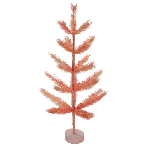 Northlight 2.5' Pastel Peach Sisal Pine Artificial Easter Tree 3 Northlight 2.5' Pastel Peach Sisal Pine Artificial Easter Tree