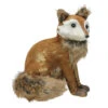 Northlight 10.25" Plush Brown Sitting Fox Figure Animal Decoration 2 Northlight 10.25" Plush Brown Sitting Fox Figure Animal Decoration -Ornaments Store northlight ja15778 85650.1665610748