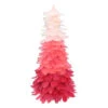 Northlight 15" Pink Ombre Feather Cone Christmas Tree - Unlit -Ornaments Store northlight ja25707 08384.1588402588