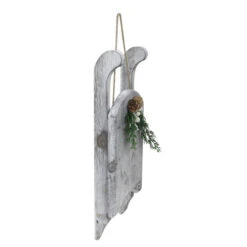 Northlight 15" Grey Distressed Finish Christmas Sled Wall Hanging -Ornaments Store northlight ja25733 1 75287.1669884309
