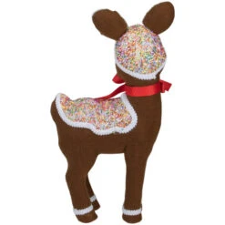 Northlight 13.75" Gingerbread Kisses Baby Reindeer With Red Nose Christmas Figure 10 Northlight 13.75" Gingerbread Kisses Baby Reindeer With Red Nose Christmas Figure -Ornaments Store northlight ja25734 3 30995.1588415878