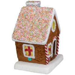 Northlight 10" Gingerbread Kisses Christmas Gingerbread Cottage -Ornaments Store northlight ja25744 3 updated 68607.1588402592