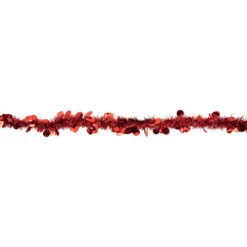 Northlight 50' X 2.5" Red Tinsel Christmas Garland With Polka Dots - Unlit -Ornaments Store northlight k00355 2 10201.1667338057