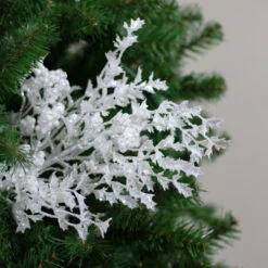 Northlight 26" White Glittered Holly Leaves And Berries Artificial Christmas Spray 7 Northlight 26" White Glittered Holly Leaves And Berries Artificial Christmas Spray -Ornaments Store northlight kji28207 3 22042.1664467287