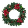 Northlight Pine, Poinsettia, Berry And Pine Cone Artificial Christmas Wreath, 24-Inch, Unlit 1 Northlight Pine, Poinsettia, Berry And Pine Cone Artificial Christmas Wreath, 24-Inch, Unlit -Ornaments Store northlight kji85777 1 17184.1665580043